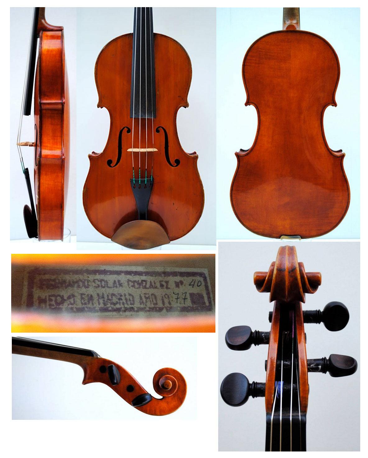 Viola de 1977 de Fernándo Solar